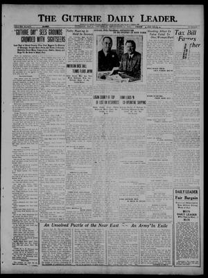 The Guthrie Daily Leader. (Guthrie, Okla.), Vol. 54, No. 7, Ed. 1 Thursday, September 22, 1921
