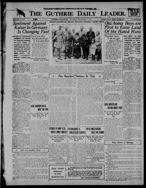 The Guthrie Daily Leader. (Guthrie, Okla.), Vol. 52, No. 96, Ed. 1 Tuesday, December 3, 1918