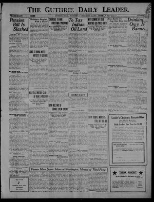 The Guthrie Daily Leader. (Guthrie, Okla.), Vol. 54, No. 91, Ed. 1 Wednesday, December 22, 1920