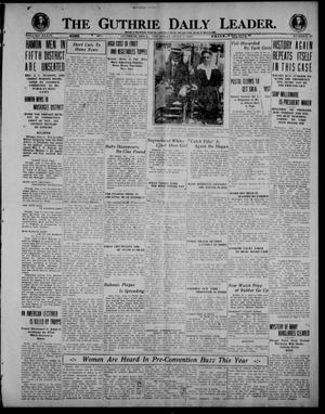 The Guthrie Daily Leader. (Guthrie, Okla.), Vol. 54, No. 80, Ed. 1 Thursday, June 3, 1920