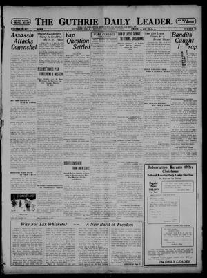The Guthrie Daily Leader. (Guthrie, Okla.), Vol. 54, No. 75, Ed. 1 Monday, December 12, 1921