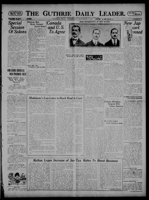The Guthrie Daily Leader. (Guthrie, Okla.), Vol. 54, No. 71, Ed. 1 Wednesday, December 7, 1921