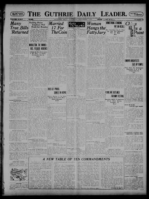 The Guthrie Daily Leader. (Guthrie, Okla.), Vol. 54, No. 68, Ed. 1 Saturday, December 3, 1921