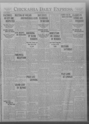 Chickasha Daily Express. (Chickasha, Okla.), Vol. THIRTEEN, No. 229, Ed. 1 Friday, September 27, 1912