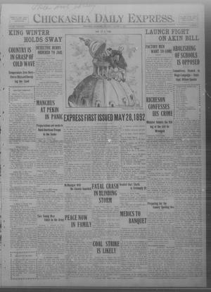 Chickasha Daily Express. (Chickasha, Okla.), Vol. THIRTEEN, No. 6, Ed. 1 Saturday, January 6, 1912