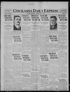Chickasha Daily Express (Chickasha, Okla.), Vol. 21, No. 99, Ed. 1 Saturday, April 24, 1920