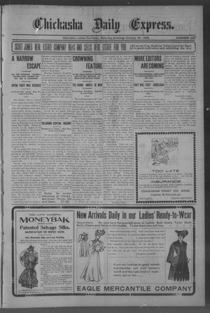 Chickasha Daily Express. (Chickasha, Indian Terr.), No. 257, Ed. 1 Saturday, October 28, 1905