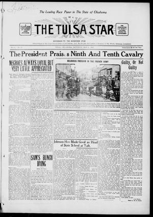 The Tulsa Star (Tulsa, Okla.), Vol. 3, No. 25, Ed. 1, Saturday, May 8, 1915