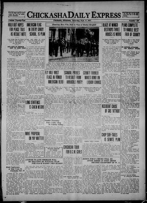 Chickasha Daily Express (Chickasha, Okla.), Vol. 22, No. 130, Ed. 1 Saturday, September 17, 1921
