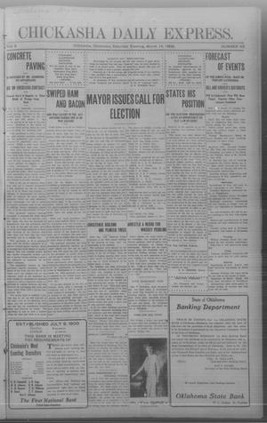 Chickasha Daily Express. (Chickasha, Okla.), Vol. 9, No. 63, Ed. 1 Saturday, March 14, 1908