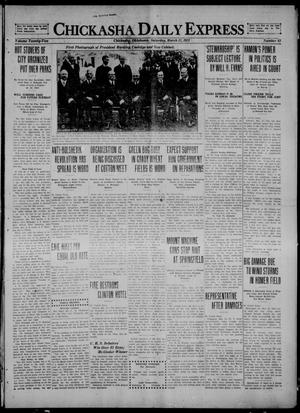 Chickasha Daily Express (Chickasha, Okla.), Vol. 22, No. 61, Ed. 1 Saturday, March 12, 1921