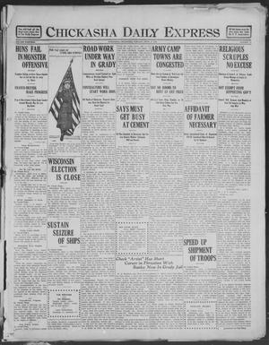 Chickasha Daily Express (Chickasha, Okla.), Vol. 19, No. 79, Ed. 1 Tuesday, April 2, 1918