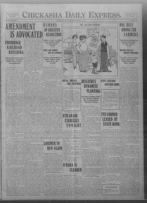 Chickasha Daily Express. (Chickasha, Okla.), Vol. FOURTEEN, No. 122, Ed. 1 Wednesday, May 21, 1913