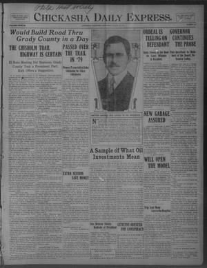 Chickasha Daily Express. (Chickasha, Okla.), Vol. 12, No. 201, Ed. 1 Wednesday, August 30, 1911