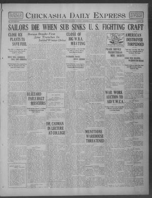Chickasha Daily Express (Chickasha, Okla.), Vol. 18, No. 290, Ed. 1 Saturday, December 8, 1917