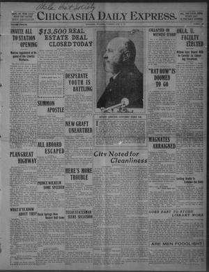 Chickasha Daily Express. (Chickasha, Okla.), Vol. 12, No. 136, Ed. 1 Thursday, June 15, 1911