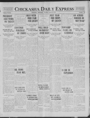 Chickasha Daily Express (Chickasha, Okla.), Vol. 20, No. 197, Ed. 1 Tuesday, August 19, 1919