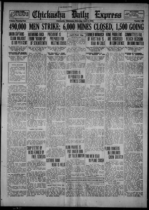Chickasha Daily Express (Chickasha, Okla.), Vol. 22, No. 296, Ed. 1 Saturday, April 1, 1922
