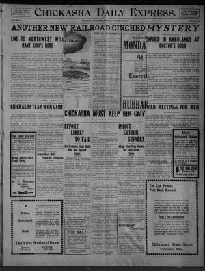 Chickasha Daily Express. (Chickasha, Okla.), Vol. 10, No. 247, Ed. 1 Monday, October 25, 1909