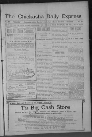 The Chickasha Daily Express. (Chickasha, Indian Terr.), Vol. 11, No. 84, Ed. 1 Saturday, March 29, 1902