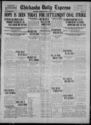 Chickasha Daily Express (Chickasha, Okla.), Vol. 23, No. 94, Ed. 1 Friday, August 4, 1922
