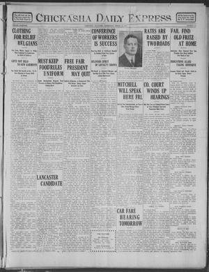 Chickasha Daily Express (Chickasha, Okla.), Vol. 19, No. 62, Ed. 1 Wednesday, March 13, 1918