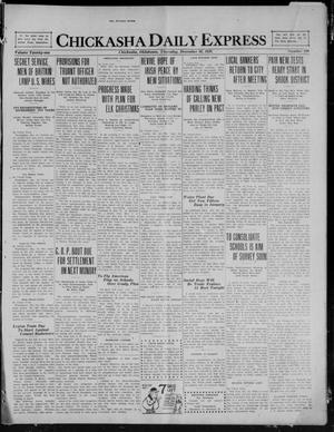 Chickasha Daily Express (Chickasha, Okla.), Vol. 21, No. 299, Ed. 1 Thursday, December 16, 1920