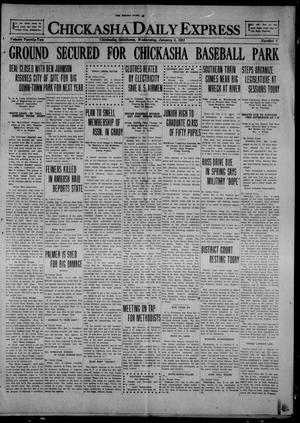 Chickasha Daily Express (Chickasha, Okla.), Vol. 22, No. 4, Ed. 1 Wednesday, January 5, 1921