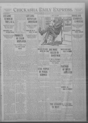 Chickasha Daily Express. (Chickasha, Okla.), Vol. THIRTEEN, No. 224, Ed. 1 Saturday, September 21, 1912