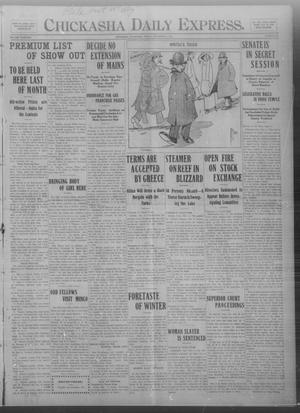 Chickasha Daily Express. (Chickasha, Okla.), Vol. THIRTEEN, No. 283, Ed. 1 Friday, December 6, 1912