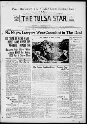 The Tulsa Star (Tulsa, Okla.), Vol. 4, No. 4, Ed. 1, Saturday, December 4, 1915