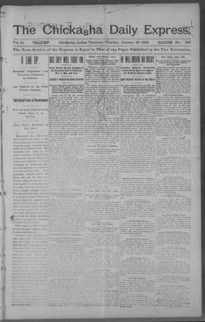 The Chickasha Daily Express. (Chickasha, Indian Terr.), Vol. 10, No. 347, Ed. 1 Tuesday, January 28, 1902