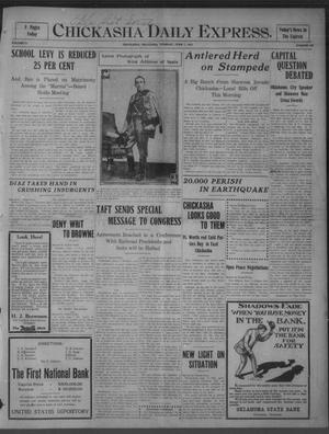 Chickasha Daily Express. (Chickasha, Okla.), Vol. 11, No. 136, Ed. 1 Tuesday, June 7, 1910