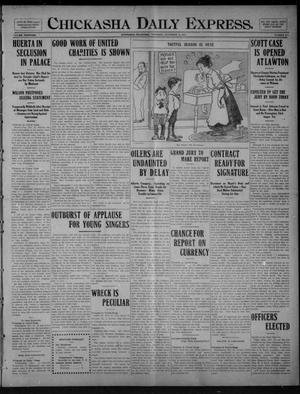 Chickasha Daily Express. (Chickasha, Okla.), Vol. FOURTEEN, No. 271, Ed. 1 Thursday, November 13, 1913