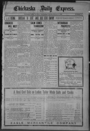 Chickasha Daily Express. (Chickasha, Indian Terr.), Vol. 7, No. 311, Ed. 1 Wednesday, January 3, 1906