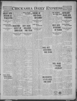 Chickasha Daily Express (Chickasha, Okla.), Vol. 19, No. 109, Ed. 1 Tuesday, May 7, 1918
