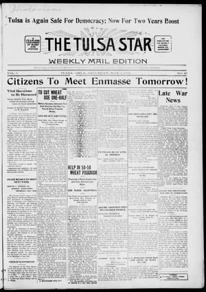 The Tulsa Star (Tulsa, Okla.), Vol. 6, No. 25, Ed. 1, Saturday, May 4, 1918