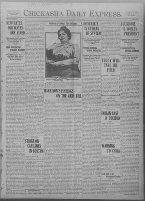 Chickasha Daily Express. (Chickasha, Okla.), Vol. THIRTEEN, No. 137, Ed. 1 Friday, June 7, 1912