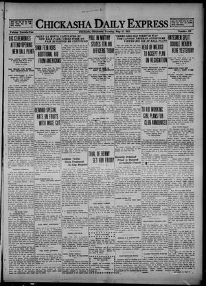 Chickasha Daily Express (Chickasha, Okla.), Vol. 22, No. 129, Ed. 1 Tuesday, May 31, 1921