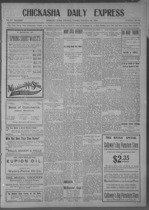 Chickasha Daily Express (Chickasha, Indian Terr.), Vol. 11, No. 46, Ed. 1 Tuesday, February 24, 1903
