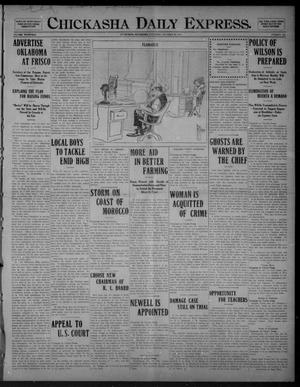 Chickasha Daily Express. (Chickasha, Okla.), Vol. FOURTEEN, No. 259, Ed. 1 Thursday, October 30, 1913