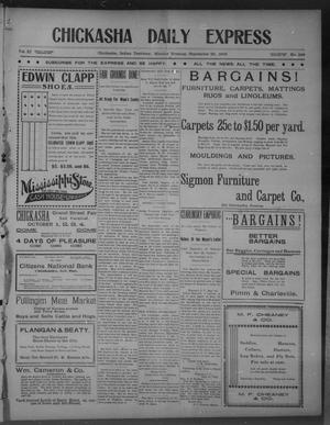 Chickasha Daily Express (Chickasha, Indian Terr.), Vol. 11, No. 246, Ed. 1 Monday, September 29, 1902