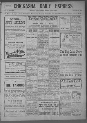 Chickasha Daily Express (Chickasha, Indian Terr.), Vol. 11, No. 165, Ed. 1 Monday, July 13, 1903