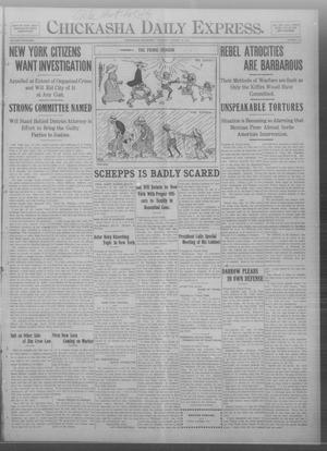 Chickasha Daily Express. (Chickasha, Okla.), Vol. THIRTEEN, No. 194, Ed. 1 Thursday, August 15, 1912
