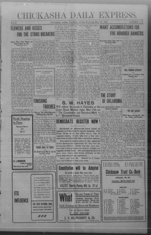 Chickasha Daily Express. (Chickasha, Indian Terr.), Vol. 8, No. 110, Ed. 1 Friday, May 10, 1907