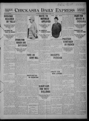 Chickasha Daily Express (Chickasha, Okla.), Vol. SEVENTEEN, No. 82, Ed. 1 Wednesday, April 5, 1916