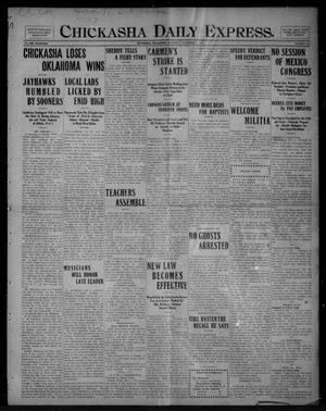Chickasha Daily Express. (Chickasha, Okla.), Vol. FOURTEEN, No. 261, Ed. 1 Saturday, November 1, 1913