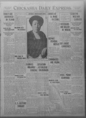 Chickasha Daily Express. (Chickasha, Okla.), Vol. THIRTEEN, No. 109, Ed. 1 Monday, May 6, 1912
