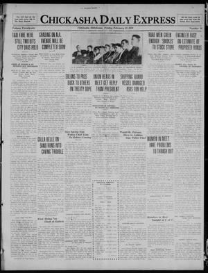 Chickasha Daily Express (Chickasha, Okla.), Vol. 21, No. 38, Ed. 1 Friday, February 13, 1920
