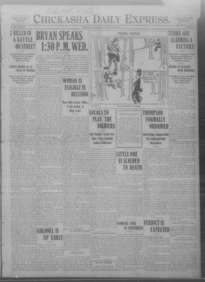 Chickasha Daily Express. (Chickasha, Okla.), Vol. THIRTEEN, No. 252, Ed. 1 Thursday, October 24, 1912